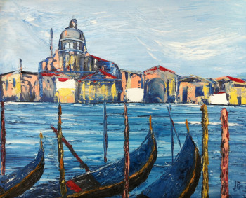 Named contemporary work « VENISE », Made by JEAN PIERRE SALLE