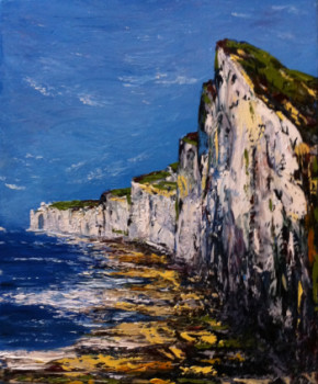 Named contemporary work « ETRETAT », Made by JEAN PIERRE SALLE