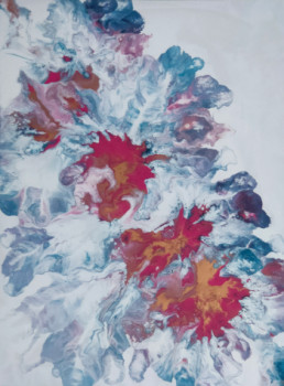 Named contemporary work « Les floralies », Made by CéCILE GUERLIN