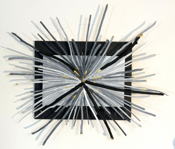 Named contemporary work « Gray Tree Twig », Made by ROMROS