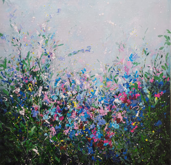 Named contemporary work « Mélange des fleurs », Made by ERMAKOVA ANGELINA