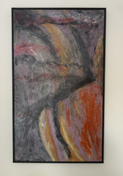 Named contemporary work « Forest fire », Made by JM RAIOLA
