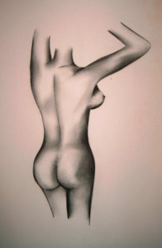 Named contemporary work « élegance », Made by ODILE WYSOCKI-GREC