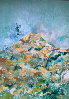 Named contemporary work « Montagne Sainte-Victoire », Made by PASTOR-BOINAY