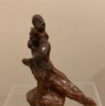 Named contemporary work « La valse (hommage à Camille Claudel° », Made by VFB VALéRIE FONTANIER BELZA