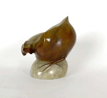 Named contemporary work « POULE JAJA 6/8 », Made by SO