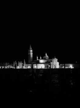 Named contemporary work « Venezia di notte », Made by LAURENCE CLAUSSE