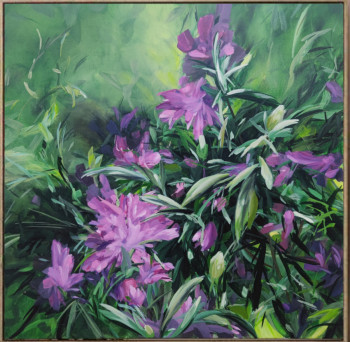 Named contemporary work « Rhododendron », Made by ERMAKOVA ANGELINA