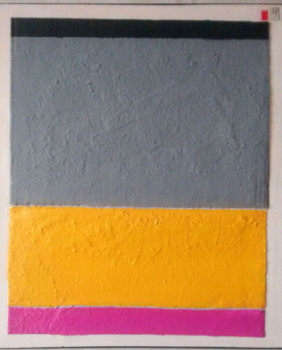 Named contemporary work « 65x54cm 20-10-23 », Made by ALAIN MAUDOUX