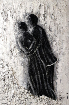 Named contemporary work « TENDRESSE 2/2 », Made by SAVERINO
