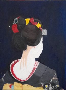 Named contemporary work « MAIKO », Made by FABRICE DURIEUX