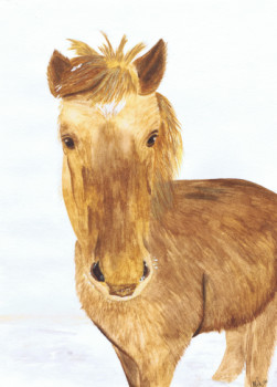 Named contemporary work « My little poney », Made by MIHA
