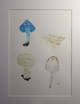 Named contemporary work « Fungi challenge III », Made by MIHA