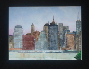 Named contemporary work « NYC », Made by MIHA
