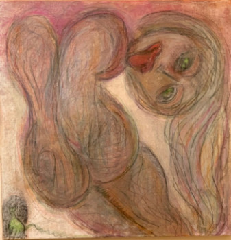 Named contemporary work « "Une souris verte au nom dupe erre" », Made by VFB VALéRIE FONTANIER BELZA