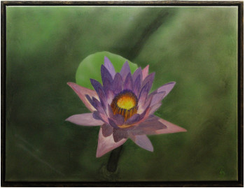 Named contemporary work « 335 - Lotus », Made by GDLAPALETTE - UN UNIVERS DE CREATIONS