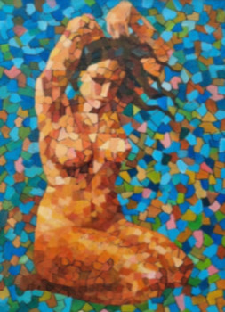 Named contemporary work « Beauté nue », Made by LAYAL DALALE