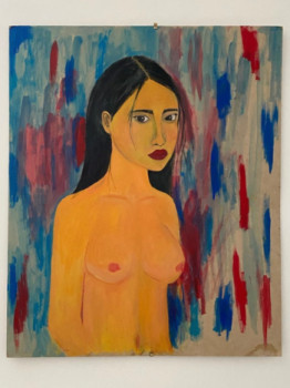 Named contemporary work « Femme mystérieuse », Made by MARIE DE MALESTROIT