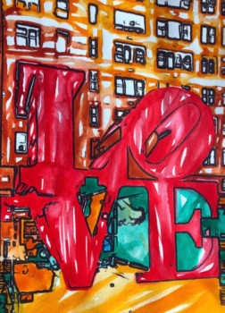 Named contemporary work « New York City 7 », Made by ERIC ERIC