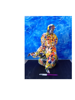 Named contemporary work « Opale », Made by RICCARDI