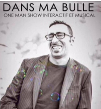 Named contemporary work « Dans ma bulle », Made by BASSAM HAMADI