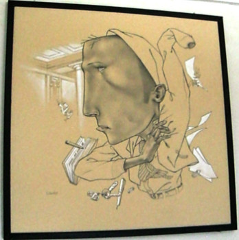 Named contemporary work « L'étudiant pressé 2 », Made by ATROCE