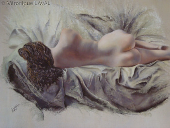 Named contemporary work « L'instant de grâce », Made by VéRONIQUE LAVAL