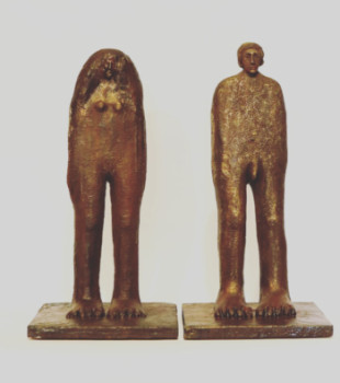 Named contemporary work « Couple », Made by VéLEZ