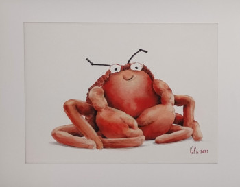 Named contemporary work « Peluche araignée de mer », Made by VAL.H