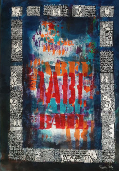 Named contemporary work « Babel Project 2 », Made by FRéDéRIC HAIRE