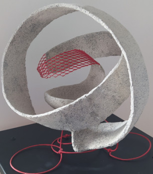 Named contemporary work « Mystère », Made by HERVé GUIGALL