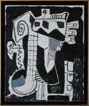 Named contemporary work « Guitarra », Made by MIGUEL DUVIVIER
