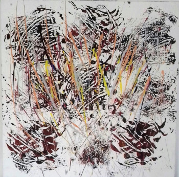 Named contemporary work « Tableau n°1 », Made by IN MEDI@S RES