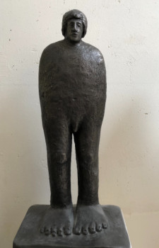Named contemporary work « Personnage 3 », Made by VéLEZ