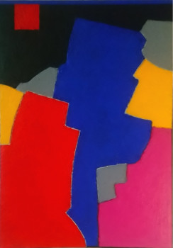 Named contemporary work « 70x50cm 30-12-23 », Made by ALAIN MAUDOUX