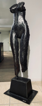 Named contemporary work « The iron body », Made by CHRISTOPHE MILCENT