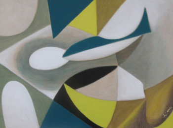 Named contemporary work « Rencontre 2 », Made by IGOR MOURET