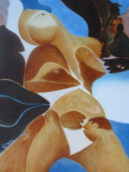 Named contemporary work « Europa », Made by IGOR MOURET