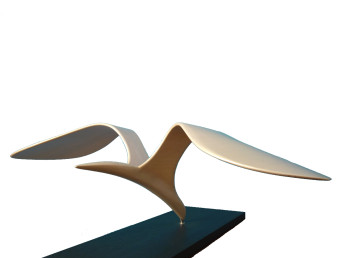 Named contemporary work « Seabird », Made by GAëL ROUXEVILLE