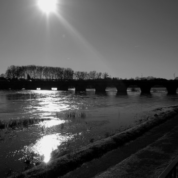 Named contemporary work « Pont de Loire », Made by TIMOTHéE DOBEL