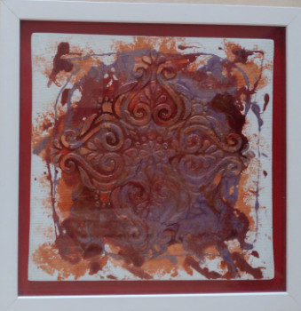 Named contemporary work « Rosace 01 (Mandala non perlé) », Made by STOECKLIN FRéDéRIC