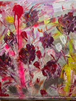 Named contemporary work « Les fleurs du mal », Made by CBM