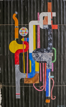 Named contemporary work « rai actif », Made by @TEDRUB, MR PAINT, WISS, MAITRE COUQUE