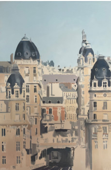 Named contemporary work « Paris », Made by SAEZMARTINEZ.FJ