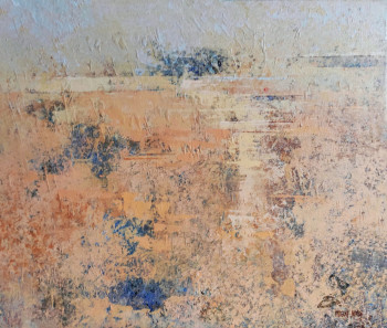 Named contemporary work « "Tierras" », Made by MIGUEL SANTOS