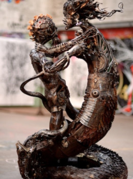 Named contemporary work « Le couple », Made by GUILLAUME TORHY