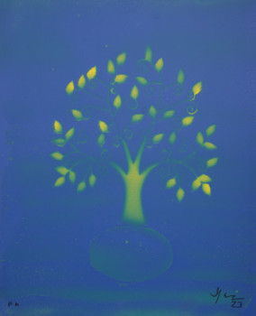 Named contemporary work « Árbol », Made by XAQUIN NOCHE