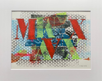 Named contemporary work « MAX Maximum », Made by THIERRY PAGE