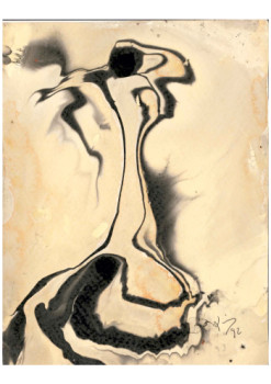 Named contemporary work « La bailarina sevillana », Made by XAQUIN NOCHE