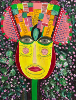 Named contemporary work « Carnaval », Made by MARADI ART MARILYN MATHURIN